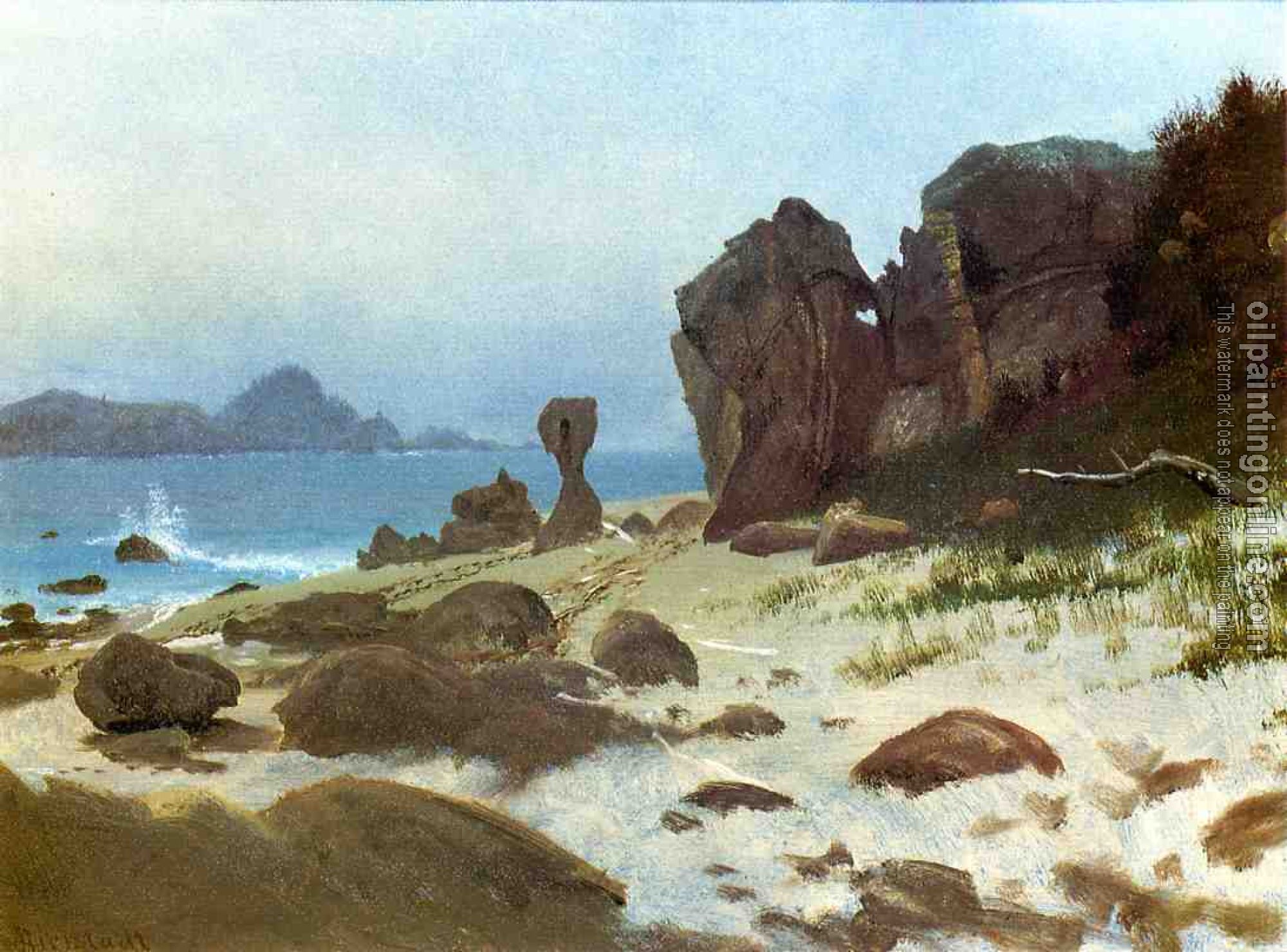 Bierstadt, Albert - Bay of Monterey